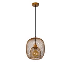 Lucide Lucide 78396/01/43 - Lustr na lanku JERREL 1xE27/40W/230V hnědá