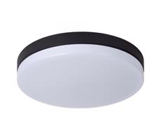 Lucide Lucide 79111/36/30 - LED Koupelnové svítidlo BISKIT LED/24W/230V IP44 černá