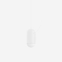 LUCIS závěsné svítidlo CAPSULE 1x60(46)W E27 sklo bílá opál ZL.11.C.60