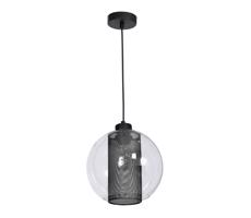 Lustr FUNA 1xE27/60W/230V černá