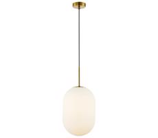 Lustr na lanku ALIAS 1xE14/40W/230V pr. 24 cm zlatá