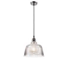 Lustr na lanku ASTA 1xE27/60W/230V lesklý chrom
