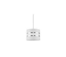 Lustr na lanku CORAL S 1xE27/60W/230V bílá