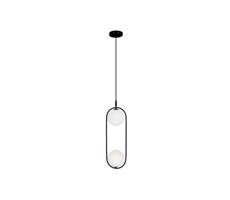 Lustr na lanku CORDEL 2xG9/28W/230V černá