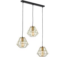Lustr na lanku DIAMOND 3xE27/60W/230V