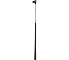 Lustr na lanku do 3-fázového lištového systému PIANO 1xG9/8W/230V černá