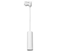 Lustr na lanku do 3-fázového lištového systému PIPE 1xGU10/25W/230V bílá