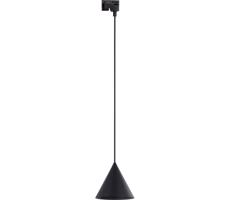 Lustr na lanku do lištového systému CONO 1xE27/15W/230V černá