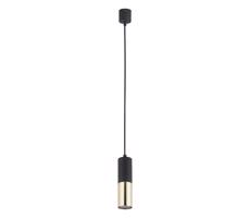 Lustr na lanku ELIT 1xGU10/10W/230V černá