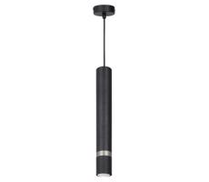 Lustr na lanku JOKER 1xGU10/25W/230V černá/matný chrom