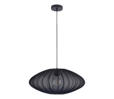 Lustr na lanku KINU 1xE27/20W/230V pr. 50 cm černá