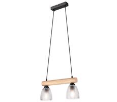 Lustr na lanku MARGIT 2xE27/60W/230V buk