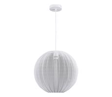 Lustr na lanku SENSAI 1xE27/20W/230V pr. 40 cm bílá