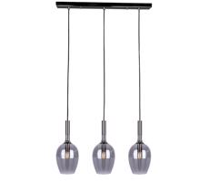 Lustr na lanku TANGO 3xE14/40W/230V černá