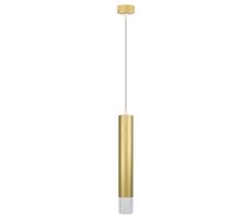 Lustr na lanku TUBI 1xGU10/8W/230V zlatá