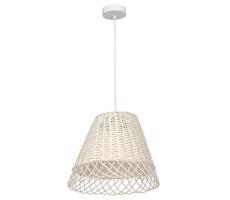 Lustr na lanku VIMINI 1xE27/40W/230V ratan