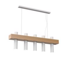 Lustr na lanku WEST 5xGU10/25W/230V bílá