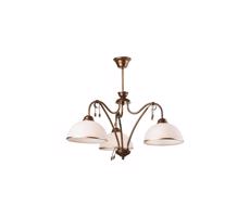 Lustr na tyči LUIZA 3xE27/60W/230V