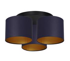 Lustr přisazený ARDEN 3xE27/60W/230V fialová/zlatá