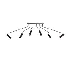 Markslöjd Markslöjd 108508 - Bodové svítidlo RAMUS 6xGU10/25W/230V černá
