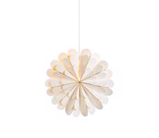 Markslöjd Markslöjd 705306 - Vánoční dekorace MARIGOLD 1xE14/25W/230V 45 cm bílá