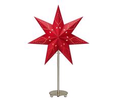 Markslöjd Markslöjd 705544 - Vánoční dekorace SATURNUS 1xE14/25W/230V 35 cm červená