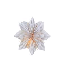Markslöjd Markslöjd 705835 - Vánoční dekorace NEELA 1xE14/25W/230V pr. 60 cm šedá
