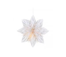 Markslöjd Markslöjd 705836 - Vánoční dekorace NEELA 1xE14/25W/230V pr. 48 cm bílá