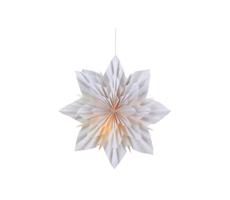 Markslöjd Markslöjd 705837 - Vánoční dekorace NEELA 1xE14/25W/230V pr. 45 cm šedá