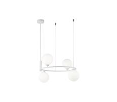 Maytoni Maytoni MOD013PL-04W - Lustr na lanku RING 4xG9/25W/230V bílá