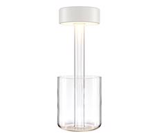 Maytoni Maytoni MOD229TL-L3W3K1 - LED Stmívatelná přenosná stolní lampa 3W/5V bílá/čirá