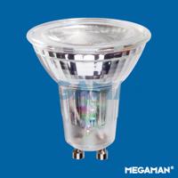 MEGAMAN LED reflector PAR16 4.5W GU10 4000K 400lm/35° NonDim 15Y LR6304.5LN-WFL/CW Studená bílá