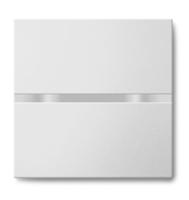 Mivvy LED vestavné nástěnné svítidlo SOLO ELOX B 80x80x25mm 1-3W/3000K SOLB3W3KE Teplá bílá