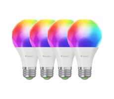 Nanoleaf Nanoleaf N7501B02-4A60E-SADA 4x LED RGBW Stm. žárovka A19 E27/9W/230V 2700-6500K