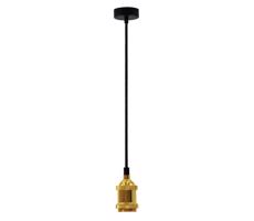Napájecí kabel 1xE27/20W/230V zlatý