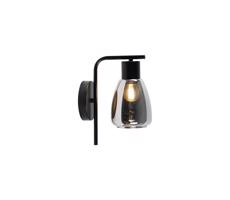 Nástěnná lampa MOLDO 1xE27/40W/230V černá/kouřová černá