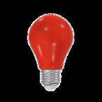 NBB LED A60 230-240V 5W COLOURMAX E27 ČERVENÁ 250656240