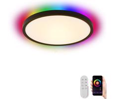 Neo NEO 07166-B40-LED RGBCCT Stmívatelné svítidlo 50W/230V Wi-Fi Tuya černá+DO
