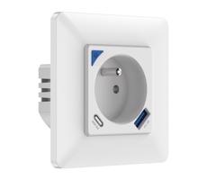 Neo  NEO 07800L - Chytrá zásuvka 16A/230V + 1xUSB-A+1xUSB C Tuya