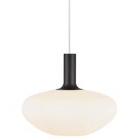 NORDLUX závěsné svítídlo Alton 35 60W E27 černá / mosaz opál 48973001
