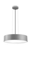 Nova Luce Moderní závěsné svítidlo Finezza ve třech barevných provedeních - 3 x 10 W, pr. 500 mm, matná šedá NV 550402