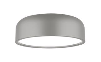 Nova Luce Stylové přisazené stropní svítidlo Perleto - 3 x 10 W, pr. 480 mm, matná šedá NV 526804