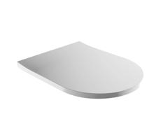 OMNIRES OMNIRES TAMPADEBP - Záchodové prkénko SoftClose TAMPA duroplast/lesklá bílá