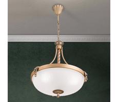 Orion Orion HL 6-1612/3 - Lustr na řetězu ROCCA 3xE27/60W/230V pr. 42 cm bronz/bílá