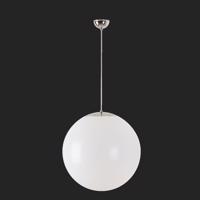 OSMONT 64831 ISIS S4 PM závěsné plastové svítidlo nerez leštěná / bílá IP40 4000 K 41W LED nouzové kombinované 3 h