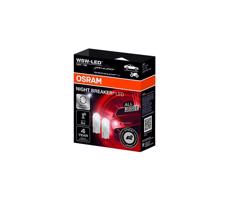 Osram SADA 2x LED Autožárovka NIGHT BREAKER W2.1x9.5d/1W/12V 5700K - Osram