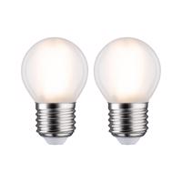 PAULMANN LED kapka 5 W E27 mat teplá bílá 2ks-sada 286.39 P 28639 28639