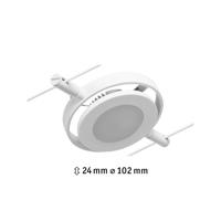PAULMANN LED lankový systém RoaMac spot 4,5W 3000K 12V bílá mat/chrom 94417