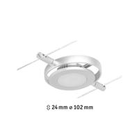 PAULMANN LED lankový systém RoaMac spot 4,5W 3000K 12V matný chrom/chrom 94415