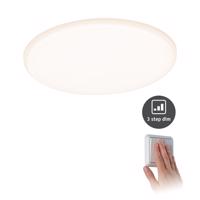 PAULMANN LED vestavné svítidlo Veluna VariFit IP44 3-krokové-stmívatelné kruhové 185 17W 3.000K satén 930.63 93063